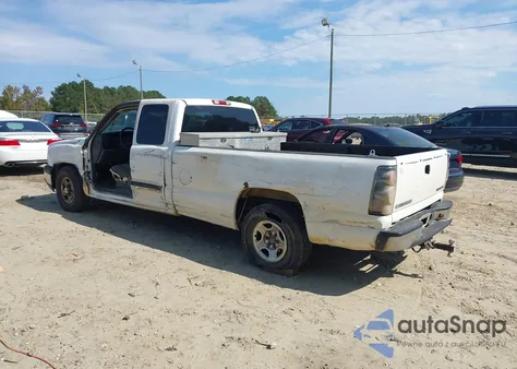 2004 Chevrolet Silverado 1500 Ls из США, поврежденный, VIN 1GCEC19T24E317822